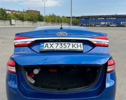 Синий Форд Фьюжн, объемом двигателя 2.5 л и пробегом 81 тыс. км за 12600 $, фото 9 на Automoto.ua
