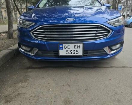 Синий Форд Фьюжн, объемом двигателя 2 л и пробегом 150 тыс. км за 15000 $, фото 2 на Automoto.ua