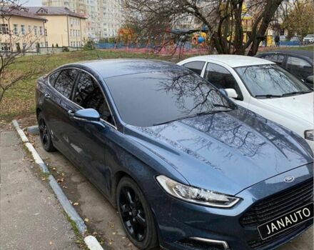 Синий Форд Фьюжн, объемом двигателя 2 л и пробегом 220 тыс. км за 10400 $, фото 1 на Automoto.ua