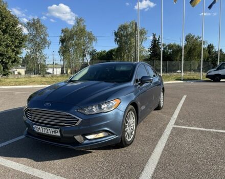 Форд Фьюжн 2017 в Житомире на Automoto.ua Синий Форд Фьюжн, объемом двигателя 2 л и пробегом 172 тыс. км за 13350 $, фото 16 на Automoto.ua
