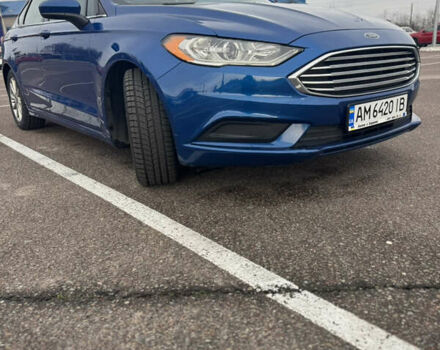 Синий Форд Фьюжн, объемом двигателя 2.5 л и пробегом 172 тыс. км за 14000 $, фото 6 на Automoto.ua