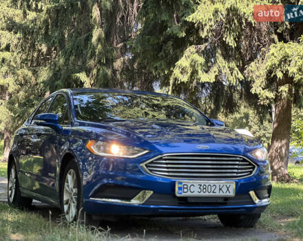 Форд Фьюжн 2017 в Львове на Automoto.ua Синий Форд Фьюжн, объемом двигателя 2 л и пробегом 145 тыс. км за 12999 $, фото 1 на Automoto.ua