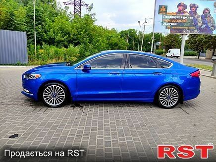 Синій Форд Фьюжен, об'ємом двигуна 1.5 л та пробігом 73 тис. км за 10500 $, фото 1 на Automoto.ua