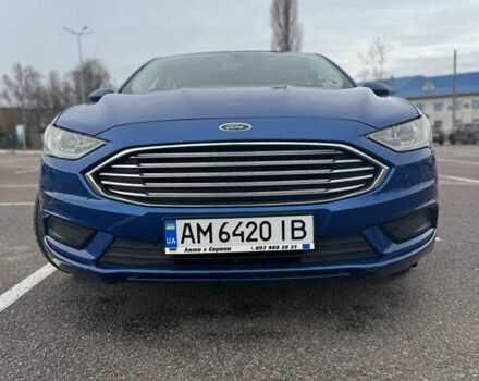 Синий Форд Фьюжн, объемом двигателя 2.5 л и пробегом 172 тыс. км за 14000 $, фото 3 на Automoto.ua