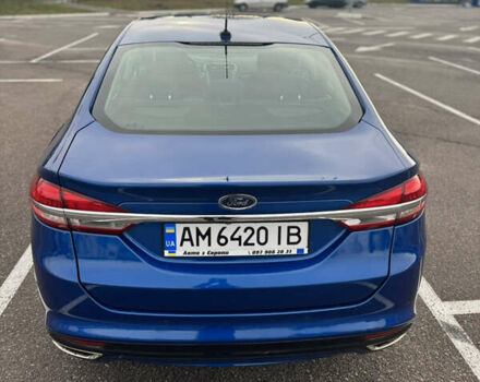 Синий Форд Фьюжн, объемом двигателя 2.5 л и пробегом 172 тыс. км за 14000 $, фото 14 на Automoto.ua