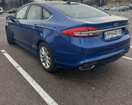 Синий Форд Фьюжн, объемом двигателя 2.5 л и пробегом 172 тыс. км за 14000 $, фото 18 на Automoto.ua