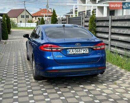 Синий Форд Фьюжн, объемом двигателя 2 л и пробегом 99 тыс. км за 17100 $, фото 5 на Automoto.ua