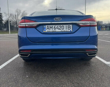 Синий Форд Фьюжн, объемом двигателя 2.5 л и пробегом 172 тыс. км за 14000 $, фото 13 на Automoto.ua