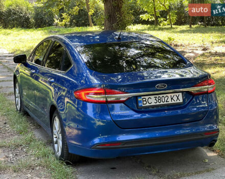 Синий Форд Фьюжн, объемом двигателя 2 л и пробегом 147 тыс. км за 12499 $, фото 6 на Automoto.ua