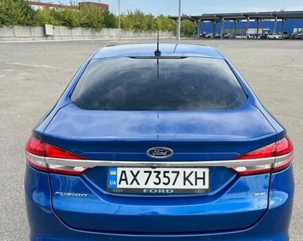 Синий Форд Фьюжн, объемом двигателя 2.5 л и пробегом 81 тыс. км за 12600 $, фото 10 на Automoto.ua