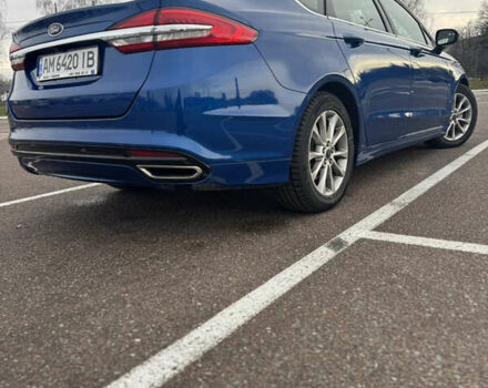 Синий Форд Фьюжн, объемом двигателя 2.5 л и пробегом 172 тыс. км за 14000 $, фото 10 на Automoto.ua