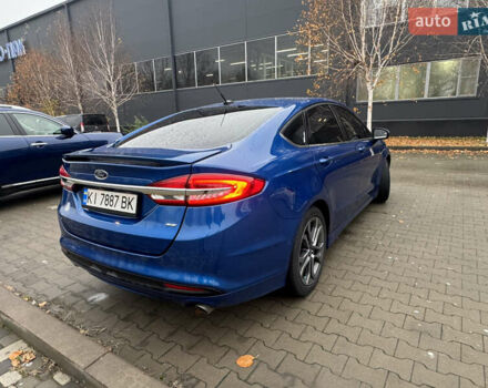 Синий Форд Фьюжн, объемом двигателя 2.5 л и пробегом 125 тыс. км за 12400 $, фото 7 на Automoto.ua