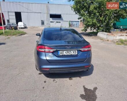 Синий Форд Фьюжн, объемом двигателя 2 л и пробегом 97 тыс. км за 14999 $, фото 5 на Automoto.ua
