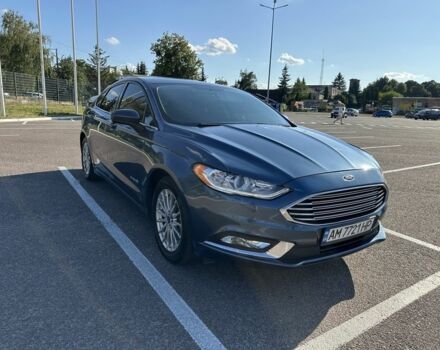 Форд Фьюжн 2017 в Житомире на Automoto.ua Синий Форд Фьюжн, объемом двигателя 2 л и пробегом 172 тыс. км за 13350 $, фото 11 на Automoto.ua