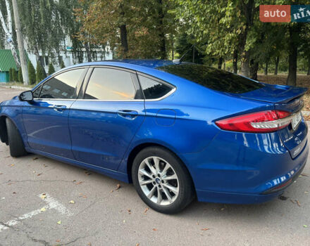 Синій Форд Фьюжен, об'ємом двигуна 2.49 л та пробігом 143 тис. км за 11100 $, фото 2 на Automoto.ua