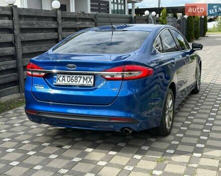 Синий Форд Фьюжн, объемом двигателя 2 л и пробегом 99 тыс. км за 17100 $, фото 6 на Automoto.ua