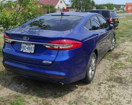 Форд Фьюжн 2017 в Харькове на Automoto.ua Синий Форд Фьюжн, объемом двигателя 2.5 л и пробегом 9 тыс. км за 14950 $, фото 1 на Automoto.ua
