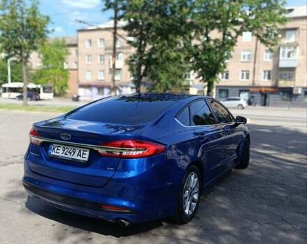 Синий Форд Фьюжн, объемом двигателя 2.5 л и пробегом 121 тыс. км за 13990 $, фото 7 на Automoto.ua