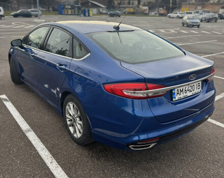 Синий Форд Фьюжн, объемом двигателя 2.5 л и пробегом 172 тыс. км за 14000 $, фото 17 на Automoto.ua