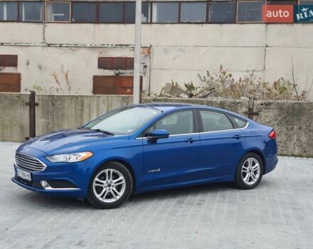 Синий Форд Фьюжн, объемом двигателя 2 л и пробегом 235 тыс. км за 13300 $, фото 2 на Automoto.ua