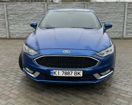 Синий Форд Фьюжн, объемом двигателя 2.5 л и пробегом 125 тыс. км за 12400 $, фото 2 на Automoto.ua