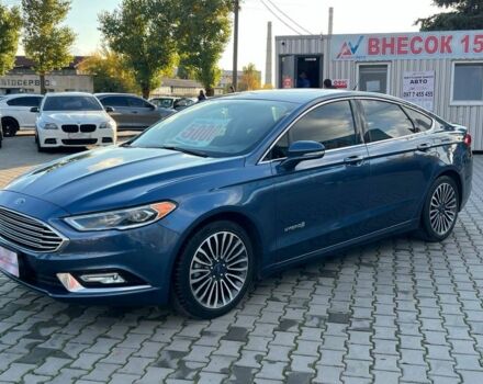 Форд Фьюжн 2018 в Кривом Роге на Automoto.ua Синий Форд Фьюжн, объемом двигателя 2 л и пробегом 119 тыс. км за 16800 $, фото 1 на Automoto.ua