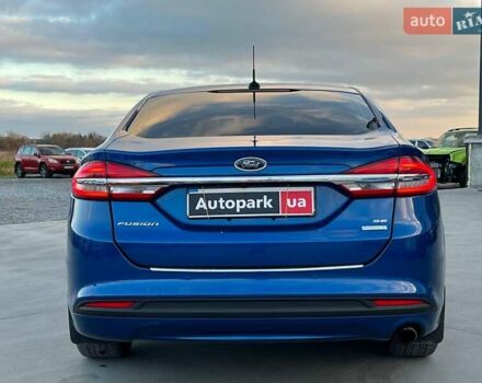 Синий Форд Фьюжн, объемом двигателя 1.5 л и пробегом 91 тыс. км за 12940 $, фото 5 на Automoto.ua