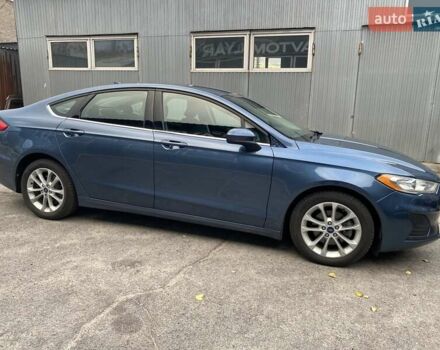 Синий Форд Фьюжн, объемом двигателя 2 л и пробегом 114 тыс. км за 16500 $, фото 4 на Automoto.ua