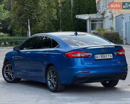 Синій Форд Фьюжен, об'ємом двигуна 1.5 л та пробігом 98 тис. км за 14500 $, фото 4 на Automoto.ua