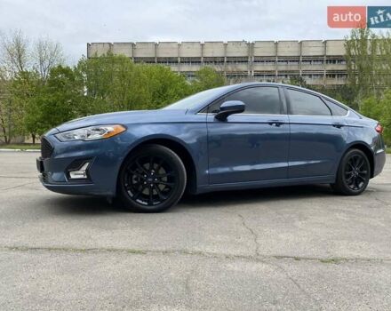 Синий Форд Фьюжн, объемом двигателя 2 л и пробегом 101 тыс. км за 17000 $, фото 1 на Automoto.ua