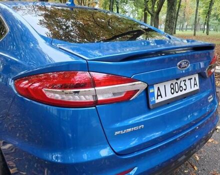 Форд Фьюжен 2018 у Белой Церкве на Automoto.ua Синій Форд Фьюжен, об'ємом двигуна 1.5 л та пробігом 98 тис. км за 13800 $, фото 1 на Automoto.ua