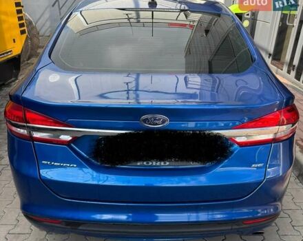 Синий Форд Фьюжн, объемом двигателя 2.49 л и пробегом 157 тыс. км за 14200 $, фото 7 на Automoto.ua