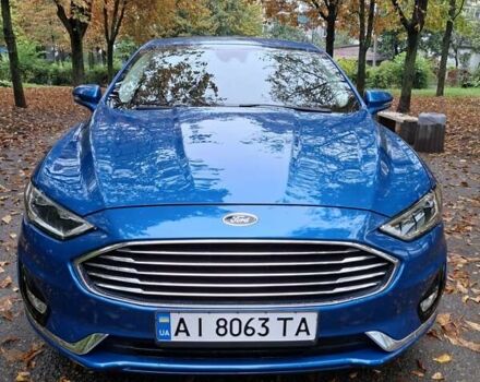 Форд Фьюжен 2018 у Белой Церкве на Automoto.ua Синій Форд Фьюжен, об'ємом двигуна 1.5 л та пробігом 98 тис. км за 13800 $, фото 12 на Automoto.ua