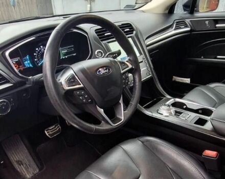 Синий Форд Фьюжн, объемом двигателя 2 л и пробегом 95 тыс. км за 8000 $, фото 3 на Automoto.ua