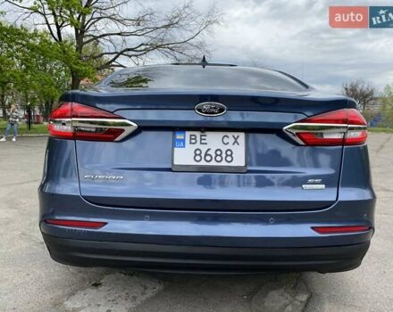 Синий Форд Фьюжн, объемом двигателя 2 л и пробегом 101 тыс. км за 17000 $, фото 7 на Automoto.ua