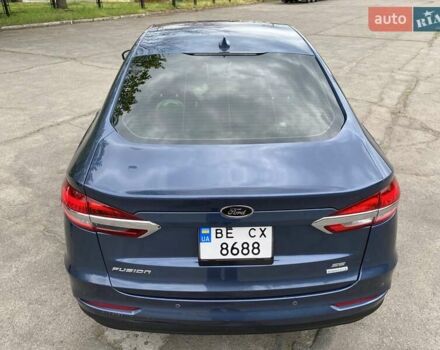 Синий Форд Фьюжн, объемом двигателя 2 л и пробегом 101 тыс. км за 17000 $, фото 6 на Automoto.ua
