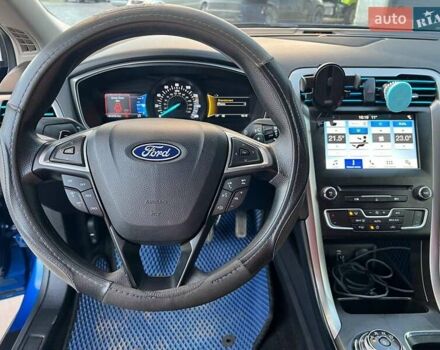 Синий Форд Фьюжн, объемом двигателя 1.5 л и пробегом 91 тыс. км за 12940 $, фото 21 на Automoto.ua