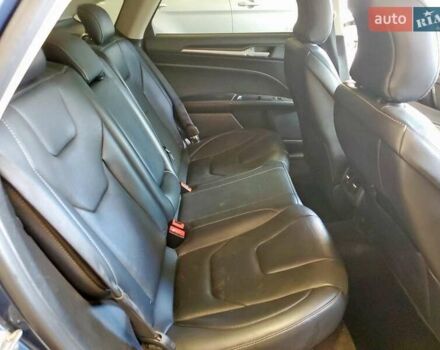 Синий Форд Фьюжн, объемом двигателя 2 л и пробегом 87 тыс. км за 3500 $, фото 9 на Automoto.ua