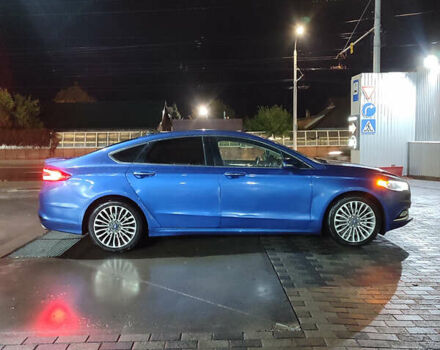 Синій Форд Фьюжен, об'ємом двигуна 2 л та пробігом 293 тис. км за 12800 $, фото 3 на Automoto.ua