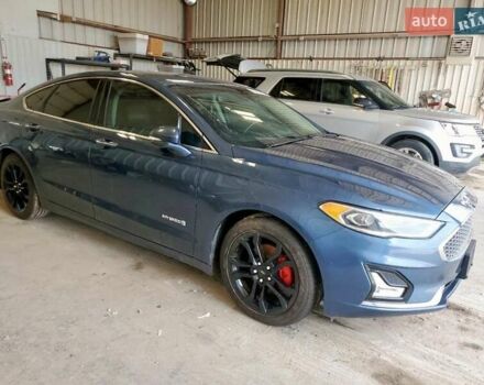 Синий Форд Фьюжн, объемом двигателя 2 л и пробегом 87 тыс. км за 3500 $, фото 3 на Automoto.ua