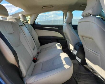 Синий Форд Фьюжн, объемом двигателя 2 л и пробегом 75 тыс. км за 4000 $, фото 9 на Automoto.ua