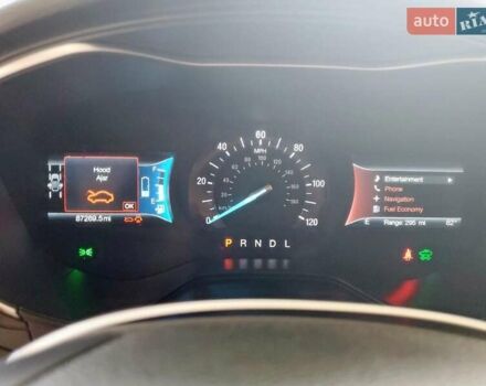 Синий Форд Фьюжн, объемом двигателя 2 л и пробегом 87 тыс. км за 3500 $, фото 8 на Automoto.ua