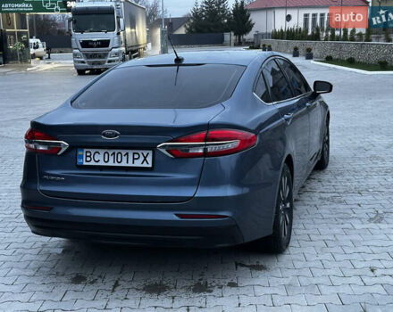Синий Форд Фьюжн, объемом двигателя 2.49 л и пробегом 116 тыс. км за 13200 $, фото 5 на Automoto.ua