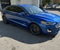 Синий Форд Фьюжн, объемом двигателя 2 л и пробегом 92 тыс. км за 16900 $, фото 1 на Automoto.ua