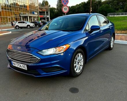 Синий Форд Фьюжн, объемом двигателя 2.5 л и пробегом 123 тыс. км за 9900 $, фото 2 на Automoto.ua