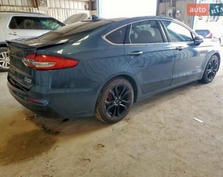 Синий Форд Фьюжн, объемом двигателя 2 л и пробегом 87 тыс. км за 3500 $, фото 2 на Automoto.ua