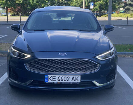 Форд Фьюжн 2018 в Днепре (Днепропетровске) на Automoto.ua Синий Форд Фьюжн, объемом двигателя 2 л и пробегом 150 тыс. км за 17250 $, фото 1 на Automoto.ua