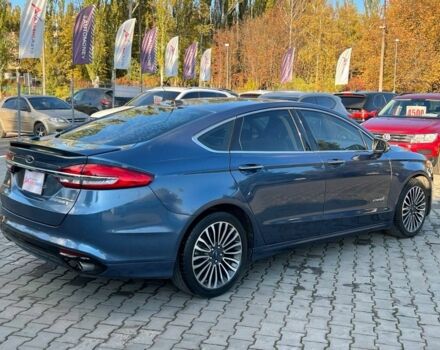 Форд Фьюжн 2018 в Кривом Роге на Automoto.ua Синий Форд Фьюжн, объемом двигателя 2 л и пробегом 119 тыс. км за 16800 $, фото 5 на Automoto.ua