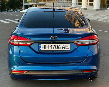 Синий Форд Фьюжн, объемом двигателя 2.5 л и пробегом 124 тыс. км за 10999 $, фото 6 на Automoto.ua