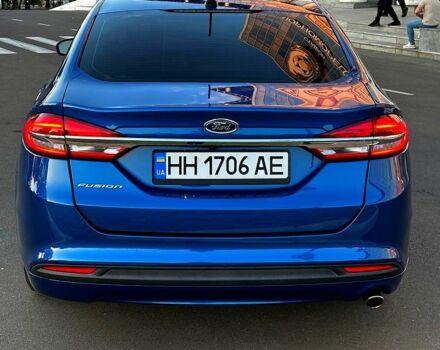 Синий Форд Фьюжн, объемом двигателя 2.5 л и пробегом 123 тыс. км за 9900 $, фото 3 на Automoto.ua